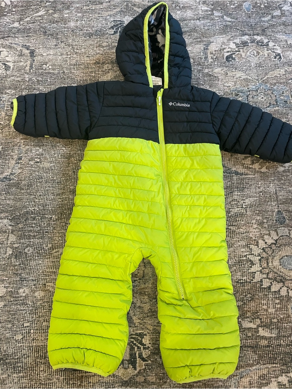 Columbia bunting reversible Snowsuit